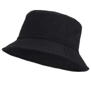 Bucket Hat 100% Cotton Boonie Brim Visor Safari Fishing Camping Sun Caps Unisex